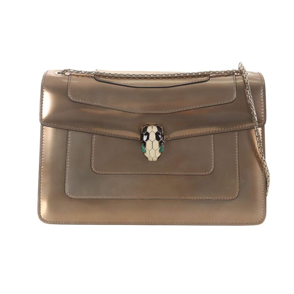 Bulgari Gold Shoulder Bag